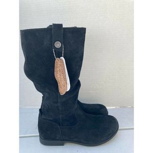 New Birkenstock Women's Sarnia Suede Black High Boot 37EU/6US